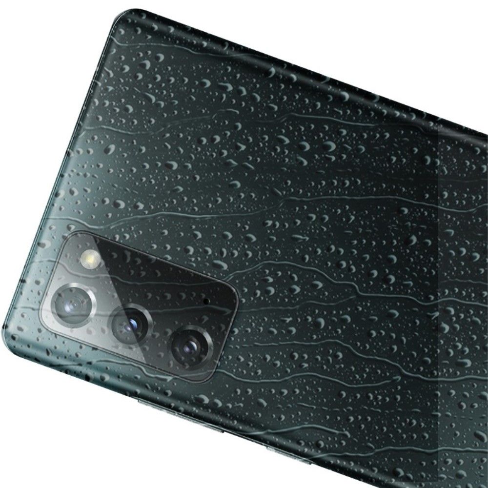 Полноразмерное Закаленное Защитное IMAK Full Screen Стекло для Экрана Samsung Galaxy Note 20 Черная рамка