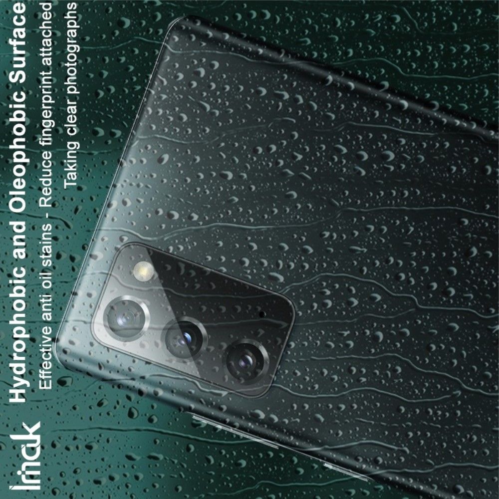 Полноразмерное Закаленное Защитное IMAK Full Screen Стекло для Экрана Samsung Galaxy Note 20 Черная рамка