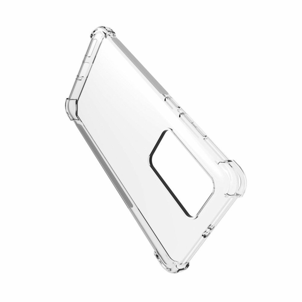 Противоударный прозрачный кейс с силиконовым бампером для Huawei P40 Pro Прозрачный