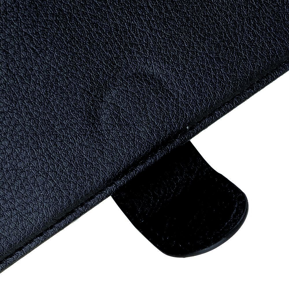 PU Кожаный Чехол Автоматическое Закрывание Подставка и Кошелёк для Samsung Galaxy A70s Черный