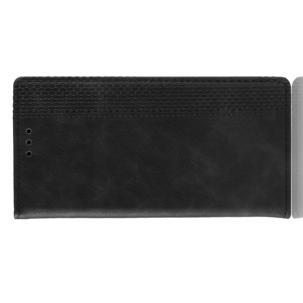 PU Кожаный Чехол Автоматическое Закрывание Подставка и Кошелёк для Sony Xperia 1 II Черный