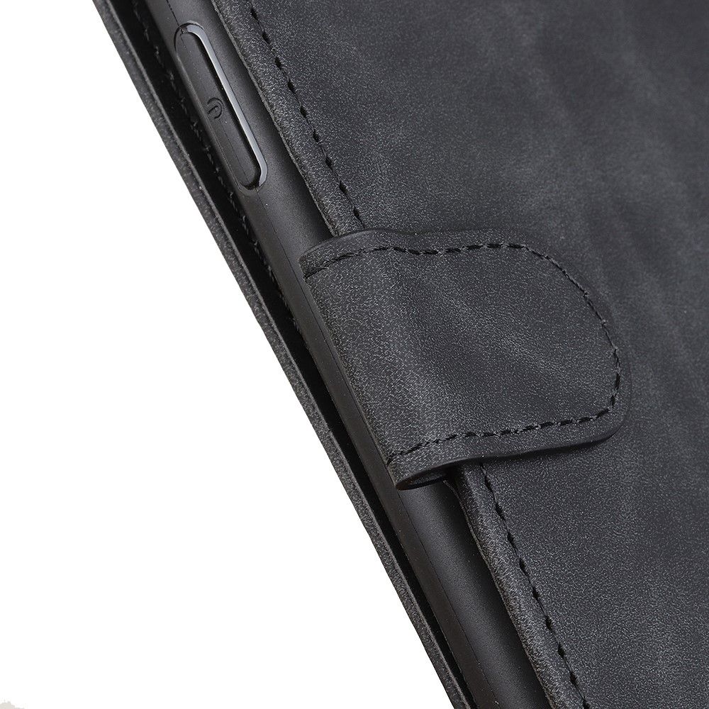 PU Кожаный Чехол Автоматическое Закрывание Подставка и Кошелёк для Xiaomi Redmi 9A Черный