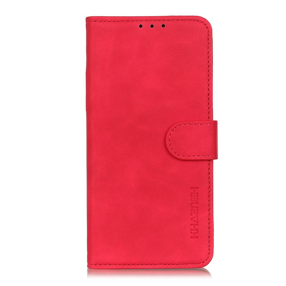 PU Кожаный Чехол Автоматическое Закрывание Подставка и Кошелёк для Xiaomi Redmi 9A Красный