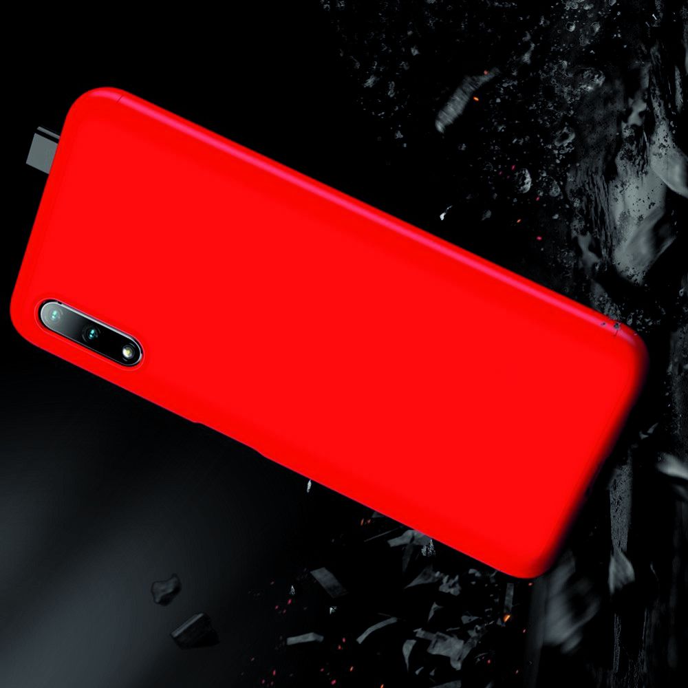 Съемный 360 GKK Матовый Жесткий Пластиковый Чехол для Huawei Honor 9X Красный