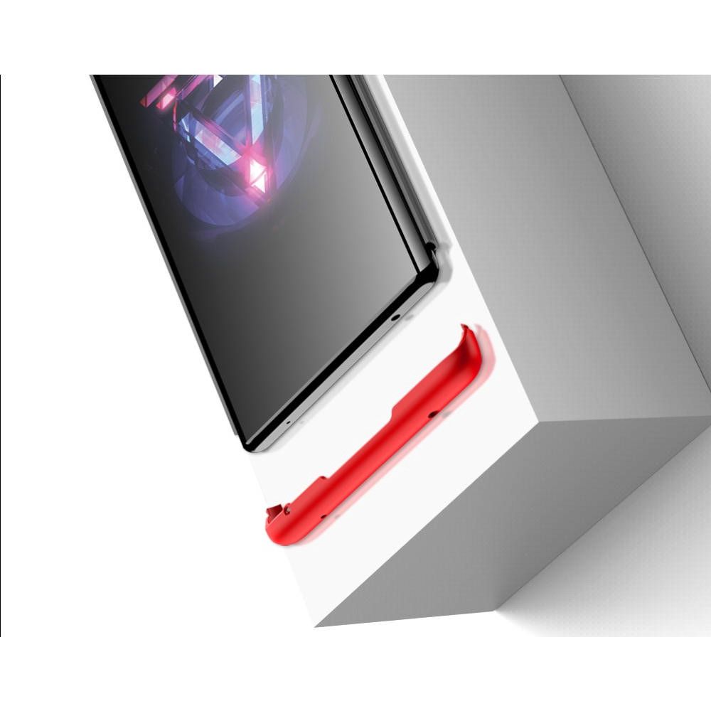Съемный 360 GKK Матовый Жесткий Пластиковый Чехол для Huawei Mate 30 Pro Красный / Черный