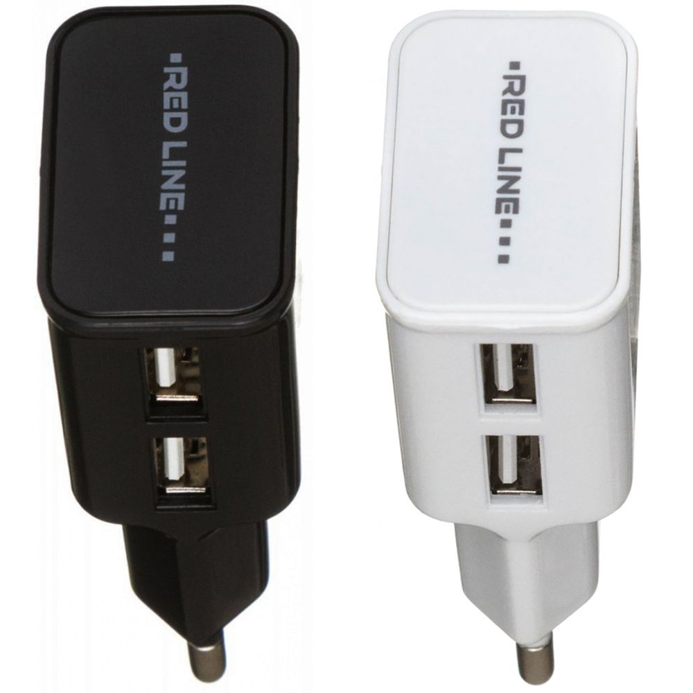 Сетевая зарядка для телефона 2 USB универсальная 2.1A