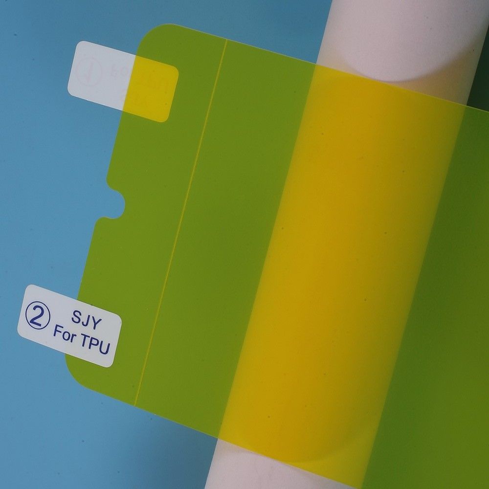 Силиконовая TPU Full Cover Защитная Пленка на Изогнутый Экран Samsung Galaxy S20 Полное Покрытие