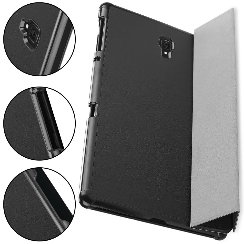 Тонкий Флип Чехол Книжка с Скрытым Магнитом для Samsung Galaxy Tab A 10.5 SM-T595 SM-T590 Черный