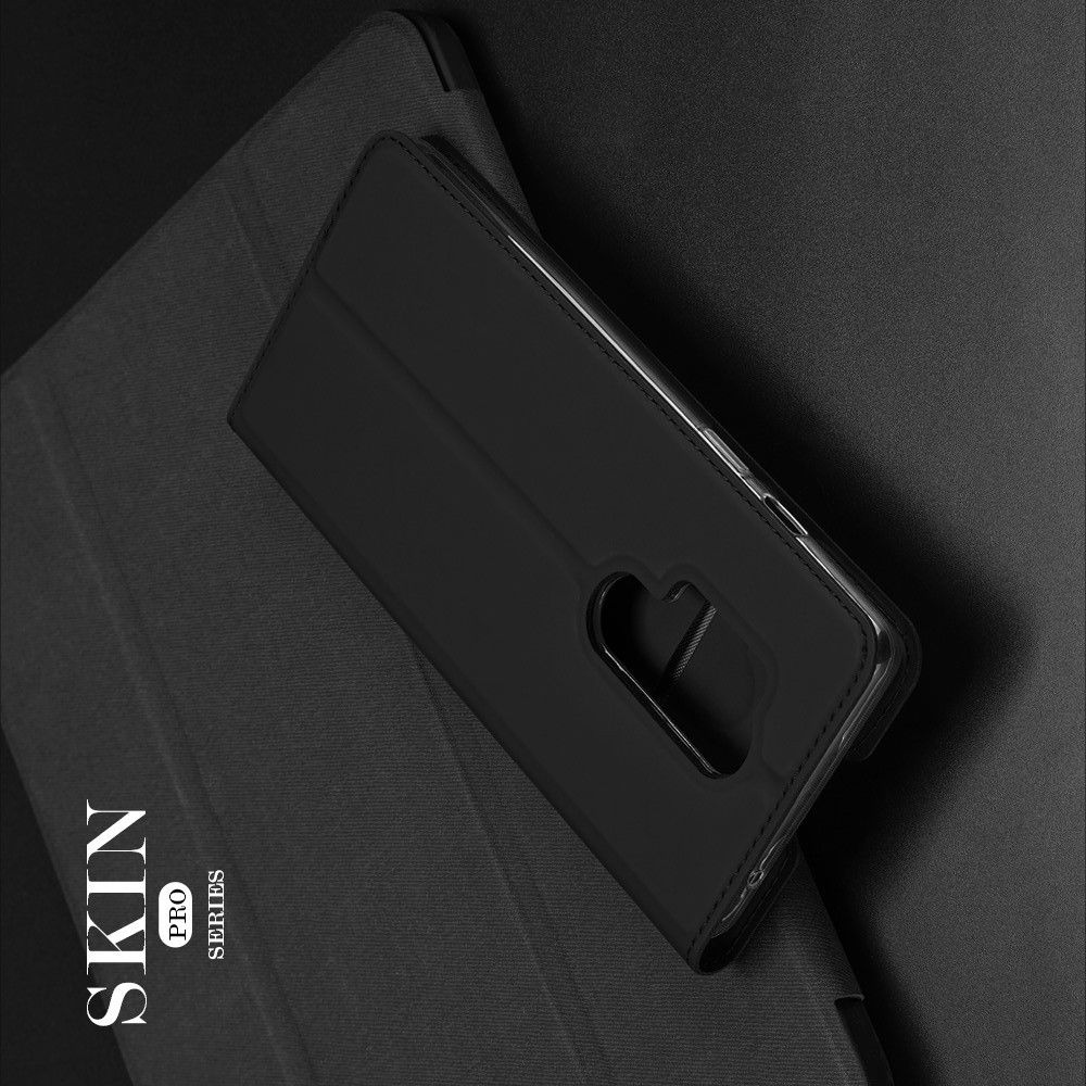 Тонкий Флип Чехол Книжка с Скрытым Магнитом и Отделением для Карты для OnePlus 8 Pro Синий
