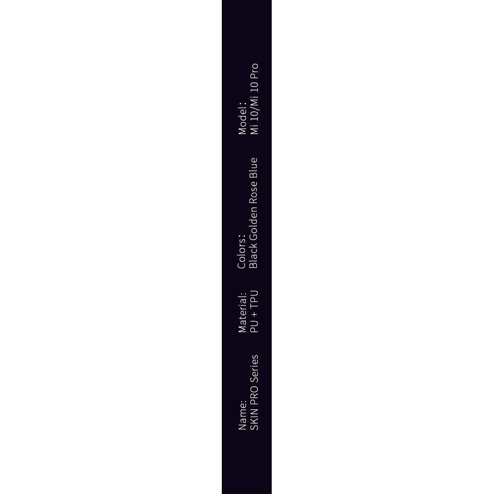 Тонкий Флип Чехол Книжка с Скрытым Магнитом и Отделением для Карты для Xiaomi Mi 10 / Mi 10 Pro / 10 Pro Черный