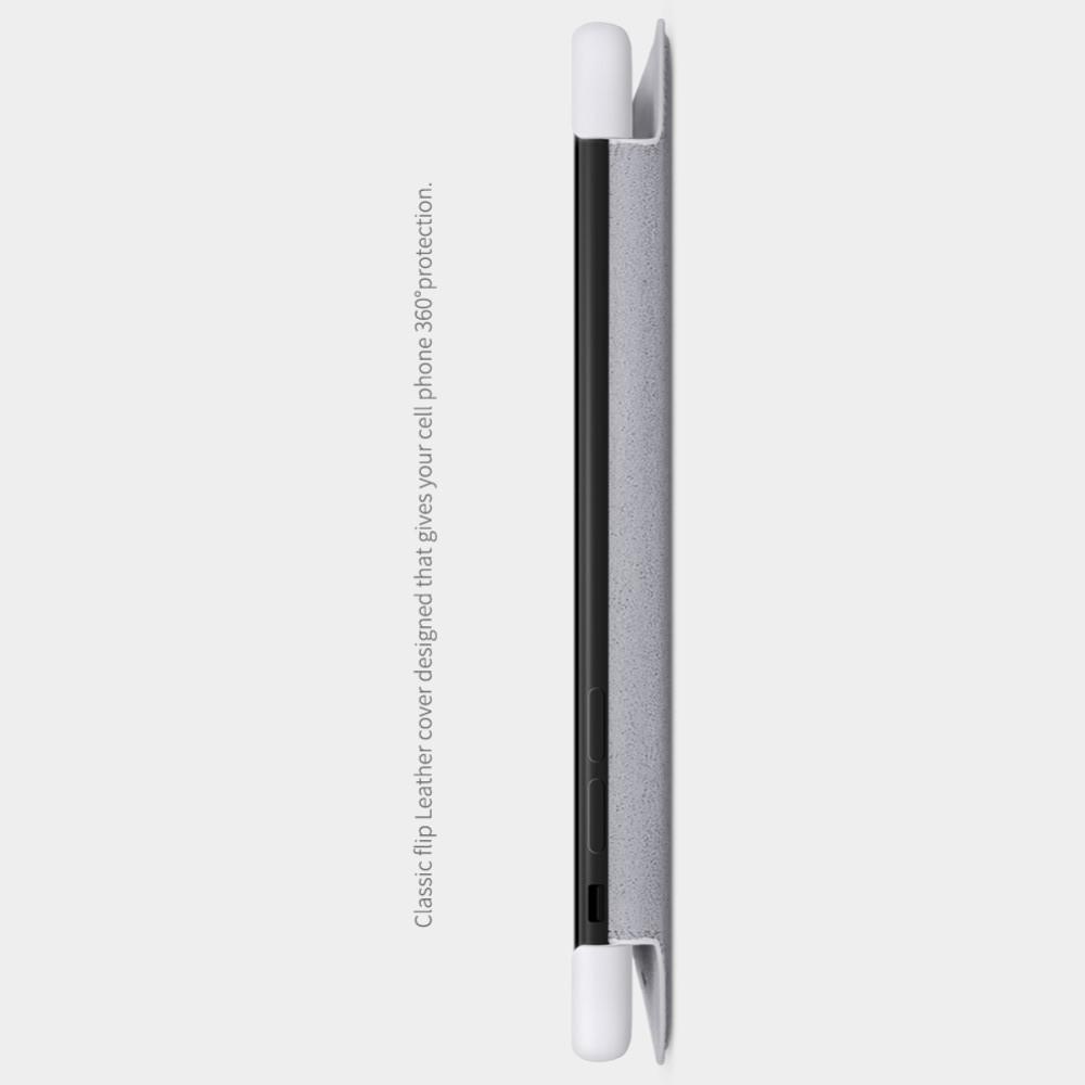 Тонкий Флип NILLKIN Qin Чехол Книжка для iPhone 11 Pro Черный