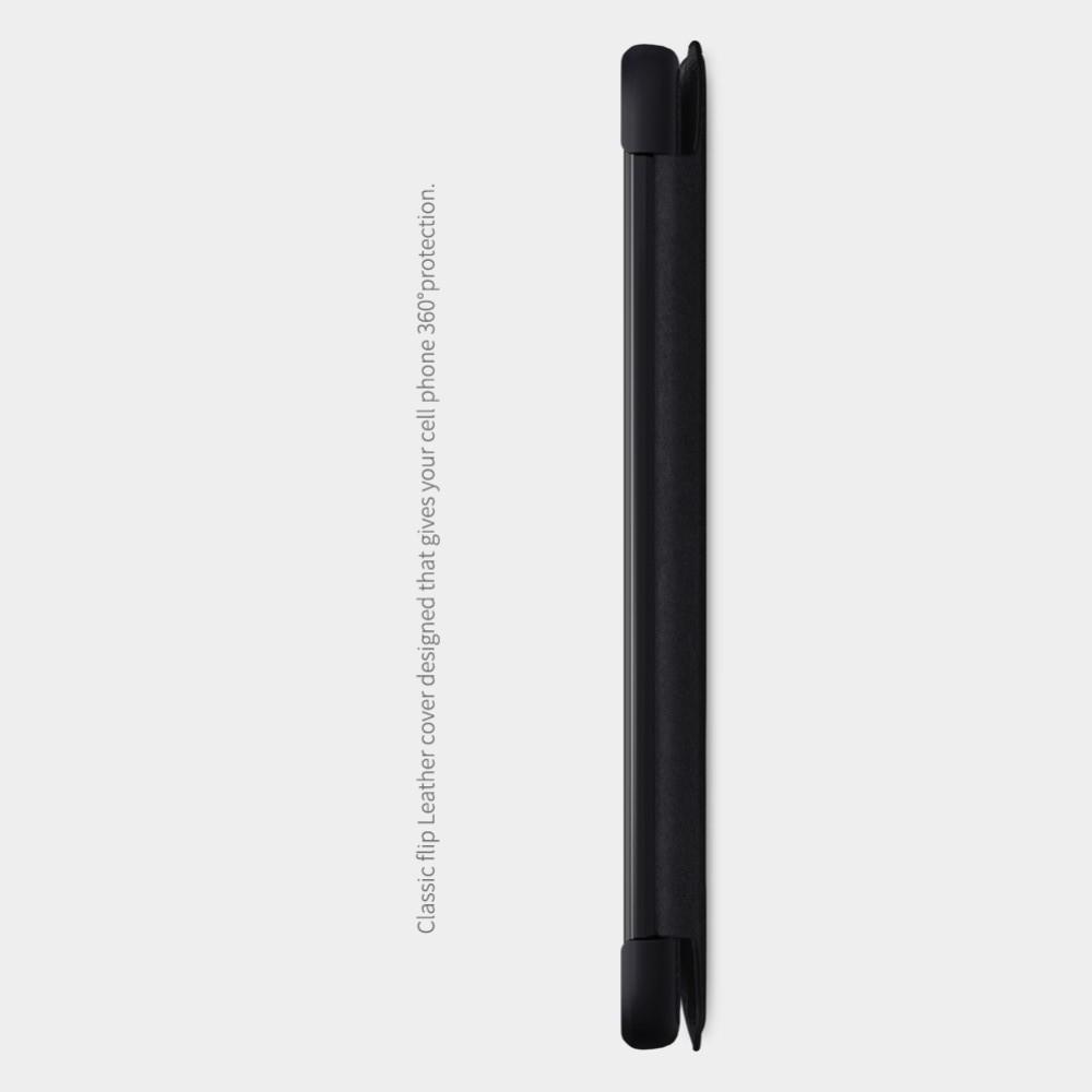 Тонкий Флип NILLKIN Qin Чехол Книжка для Samsung Galaxy A70 Черный