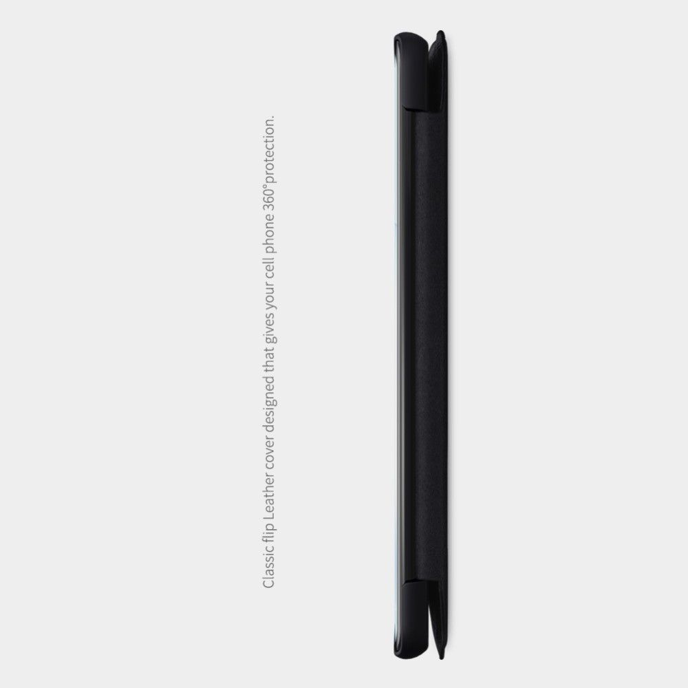 Тонкий Флип NILLKIN Qin Чехол Книжка для Samsung Galaxy S20 Ultra Коричневый