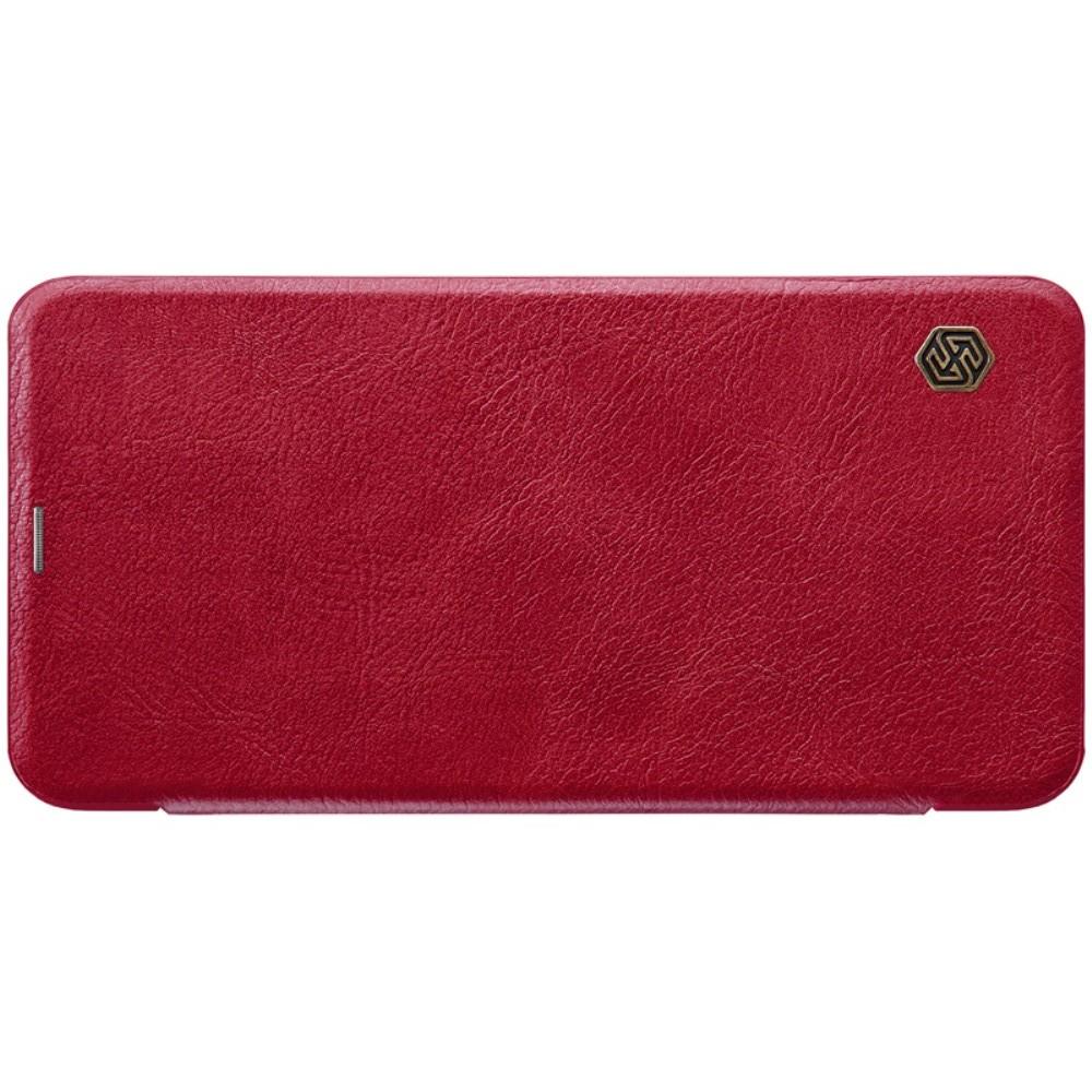 Тонкий Флип NILLKIN Qin Чехол Книжка для Xiaomi Redmi Note 6 / Note 6 Pro Красный