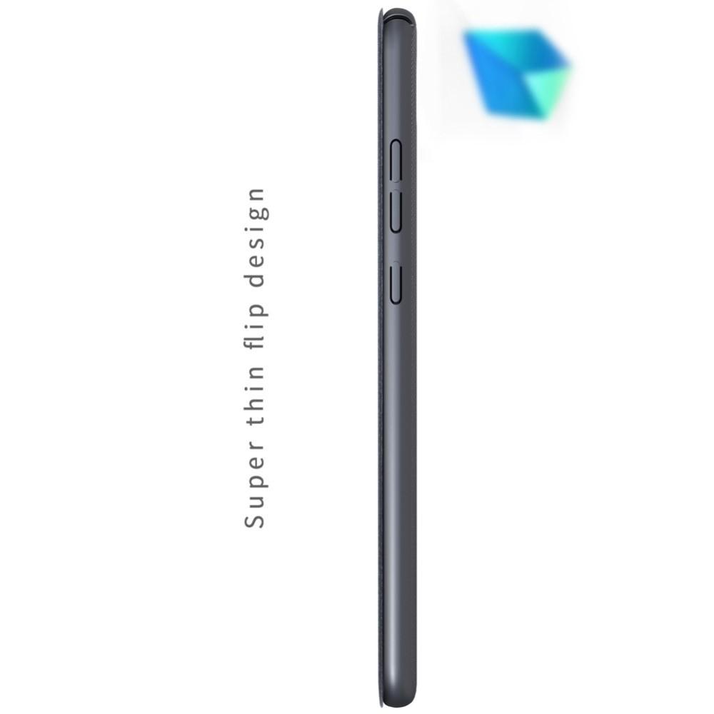 Тонкий Флип NILLKIN Sparkle Горизонтальный Боковой Чехол Книжка для Huawei P Smart 2019 Серый