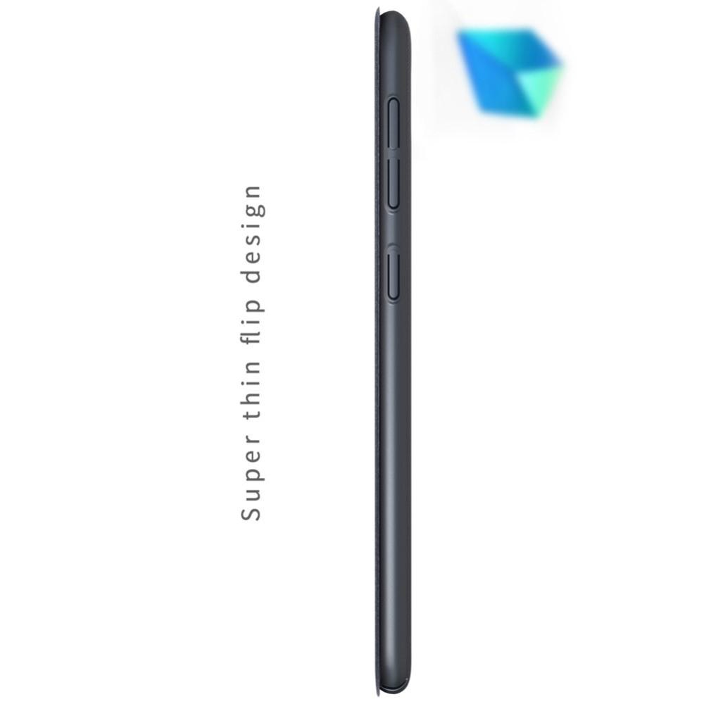 Тонкий Флип NILLKIN Sparkle Горизонтальный Боковой Чехол Книжка для Samsung Galaxy A10 Серый