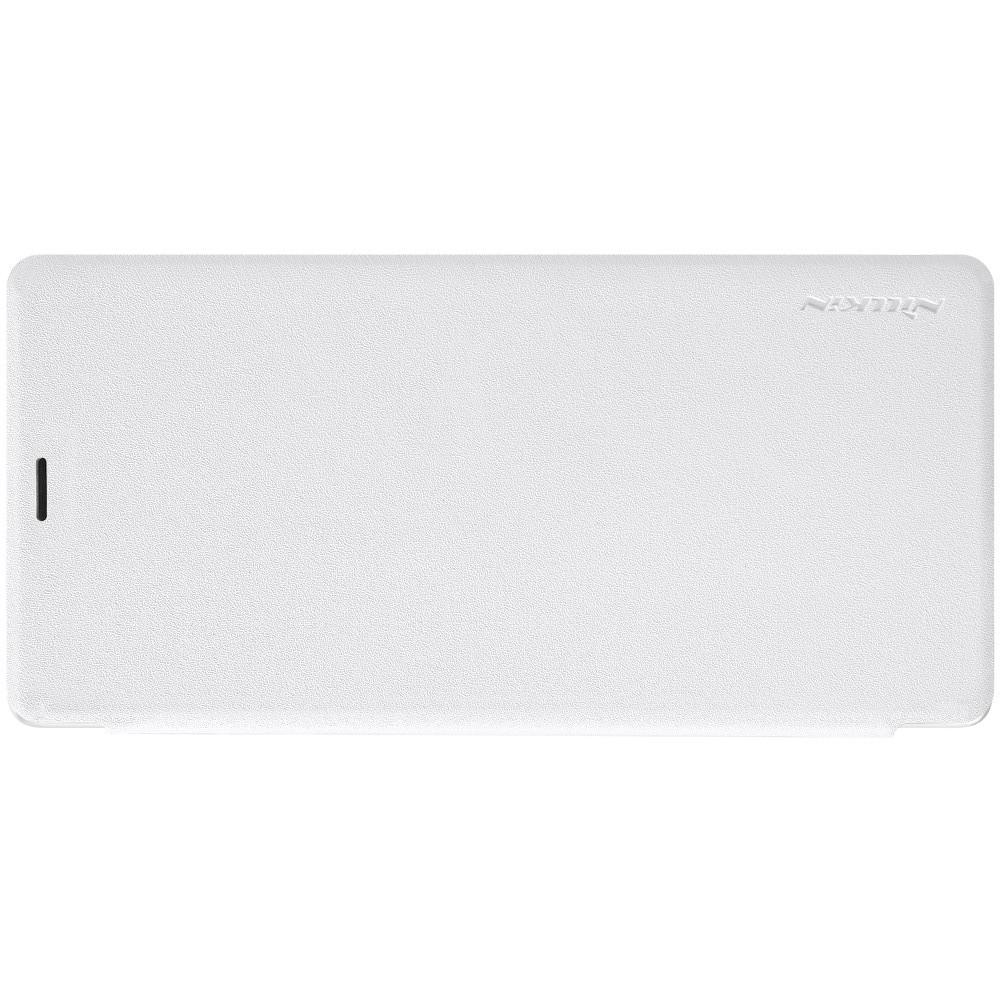 Тонкий Флип NILLKIN Sparkle Горизонтальный Боковой Чехол Книжка для Samsung Galaxy Note 9 Белый