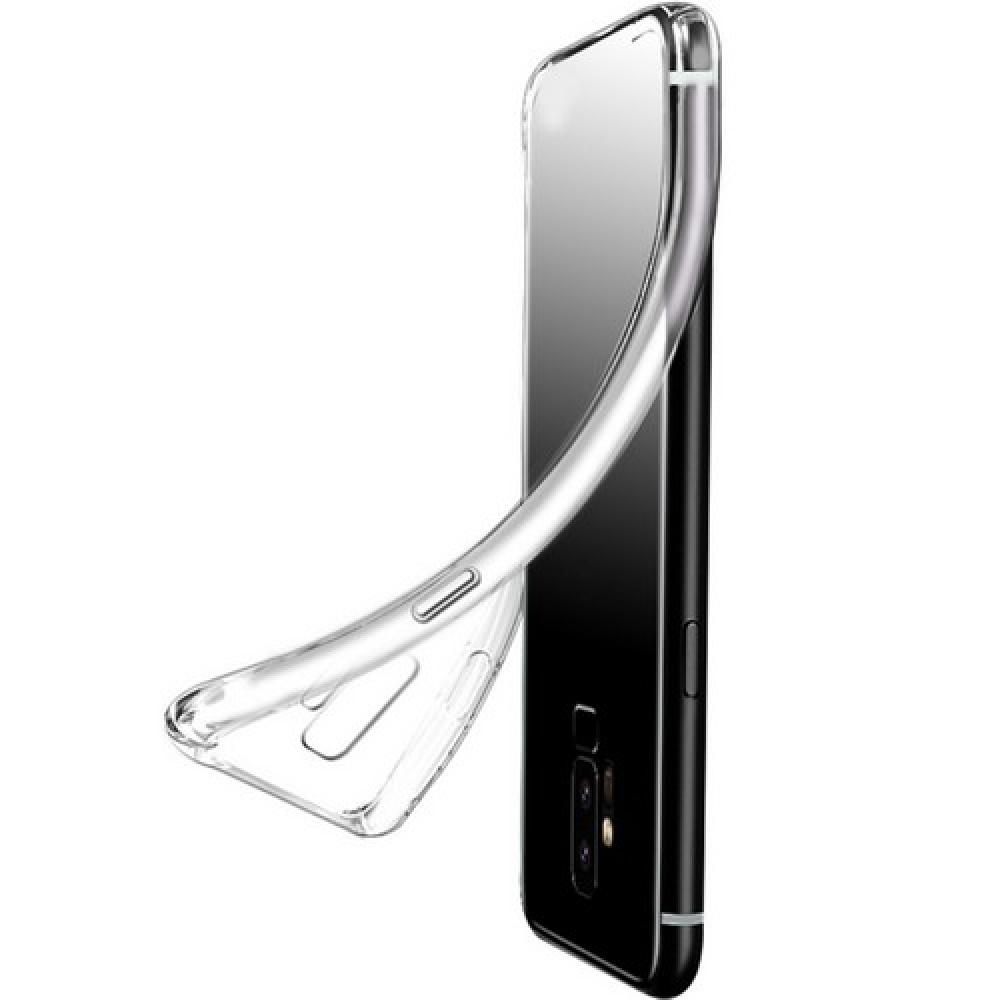 Тонкий TPU Бампер Силиконовый Чехол для HTC Desire 19 Plus Прозрачный