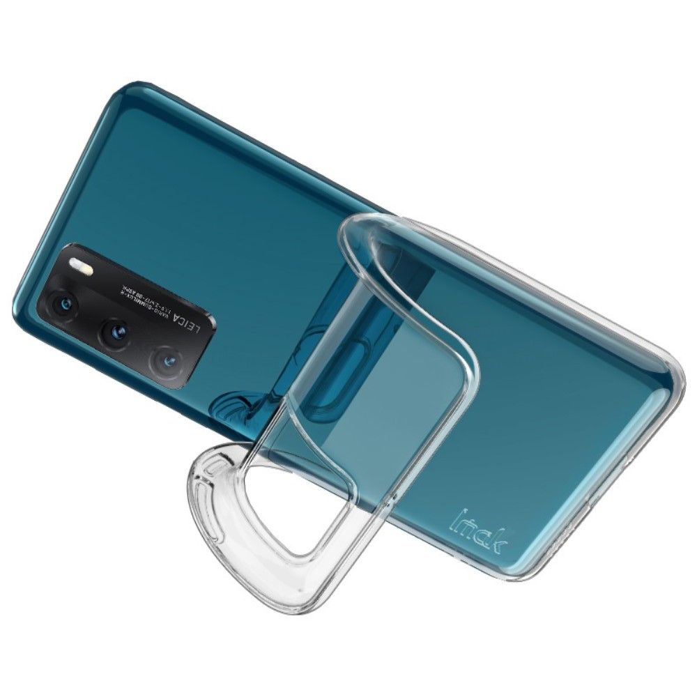 Тонкий TPU Бампер Силиконовый Чехол для Motorola Moto G9 Play / Moto E7 Plus Прозрачный
