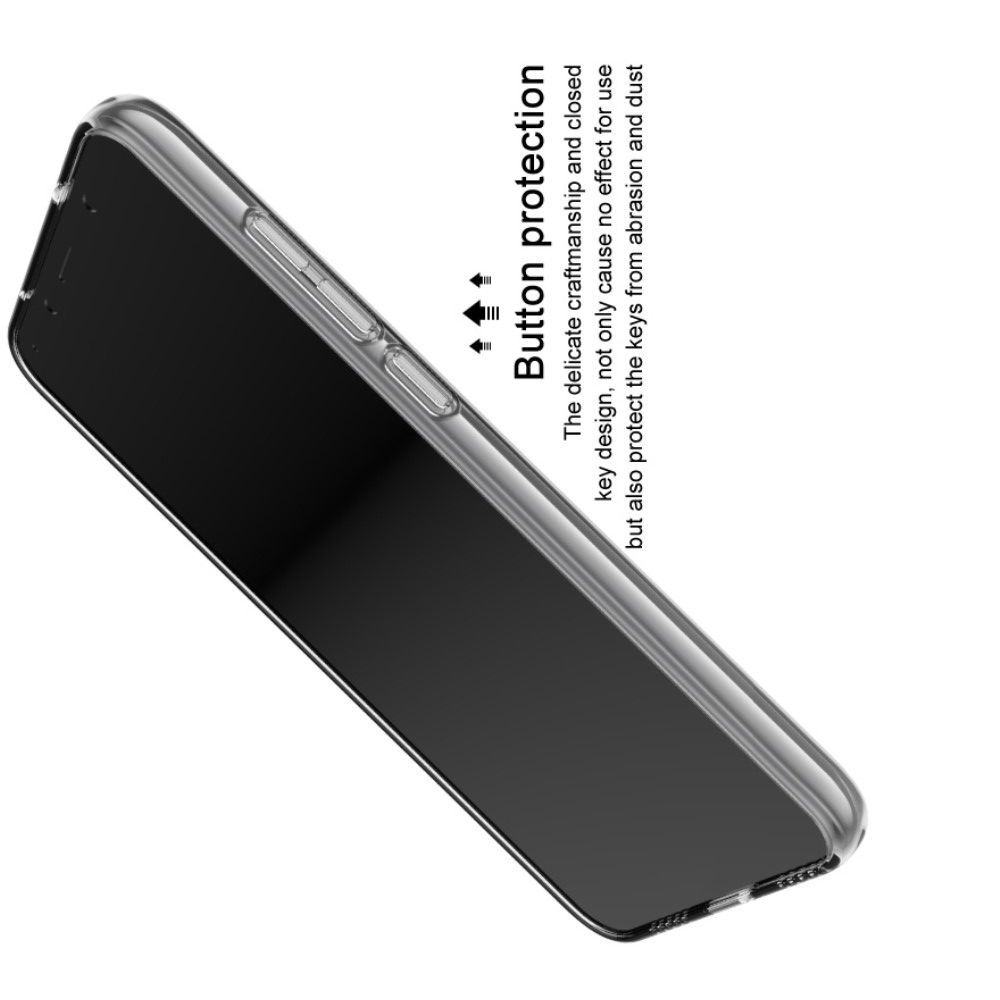 Тонкий TPU Бампер Силиконовый Чехол для Nokia 6.2 Прозрачный
