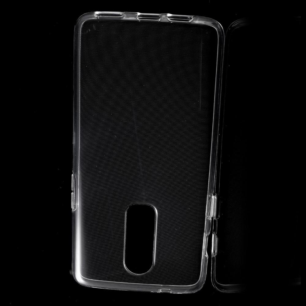 Тонкий TPU Бампер Силиконовый Чехол для OnePlus 6 Прозрачный