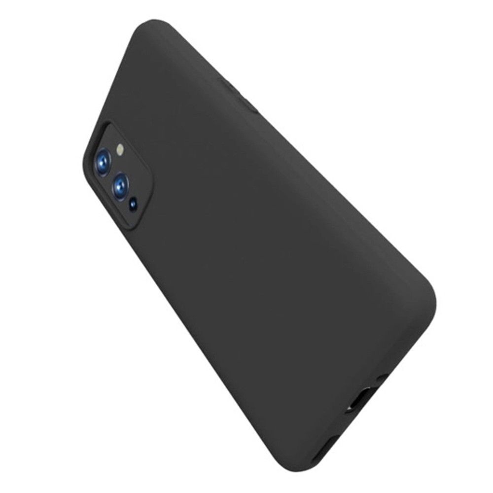 Тонкий TPU Бампер Силиконовый Чехол для OnePlus 9 Черный