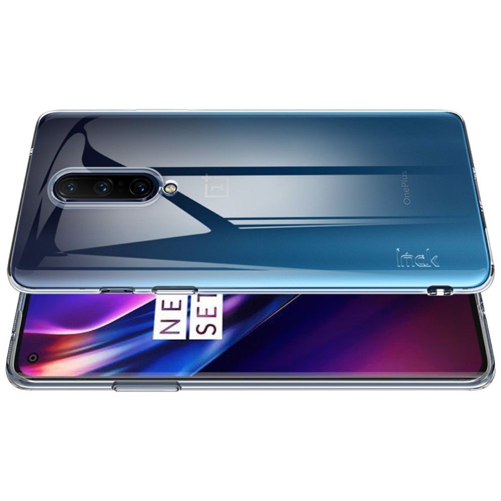 Тонкий TPU Бампер Силиконовый Чехол для Realme X2 Pro Прозрачный - CatCase