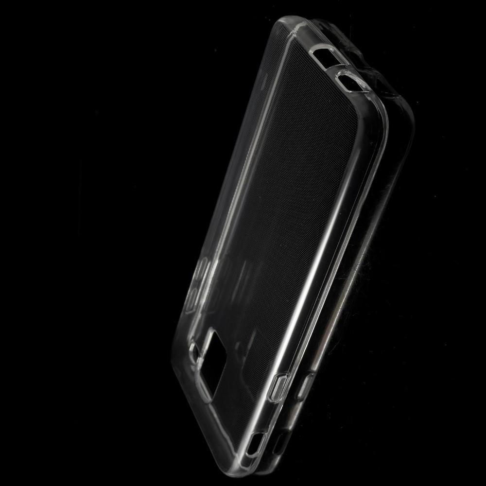 Тонкий TPU Бампер Силиконовый Чехол для Samsung Galaxy J6 SM-J600 Прозрачный