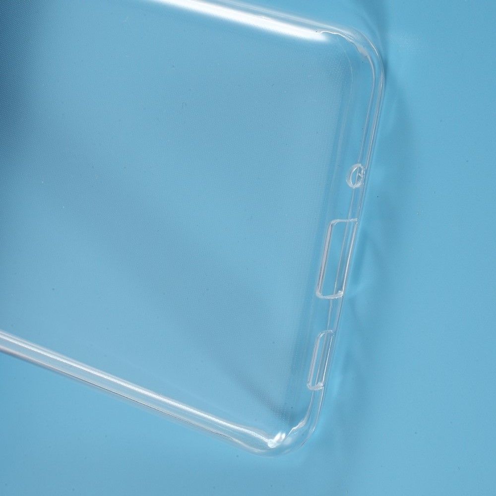 Тонкий TPU Бампер Силиконовый Чехол для Samsung Galaxy S20 Ultra Прозрачный