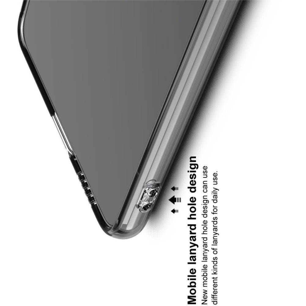 Тонкий TPU Бампер Силиконовый Чехол для Sony Xperia 10 II Прозрачный