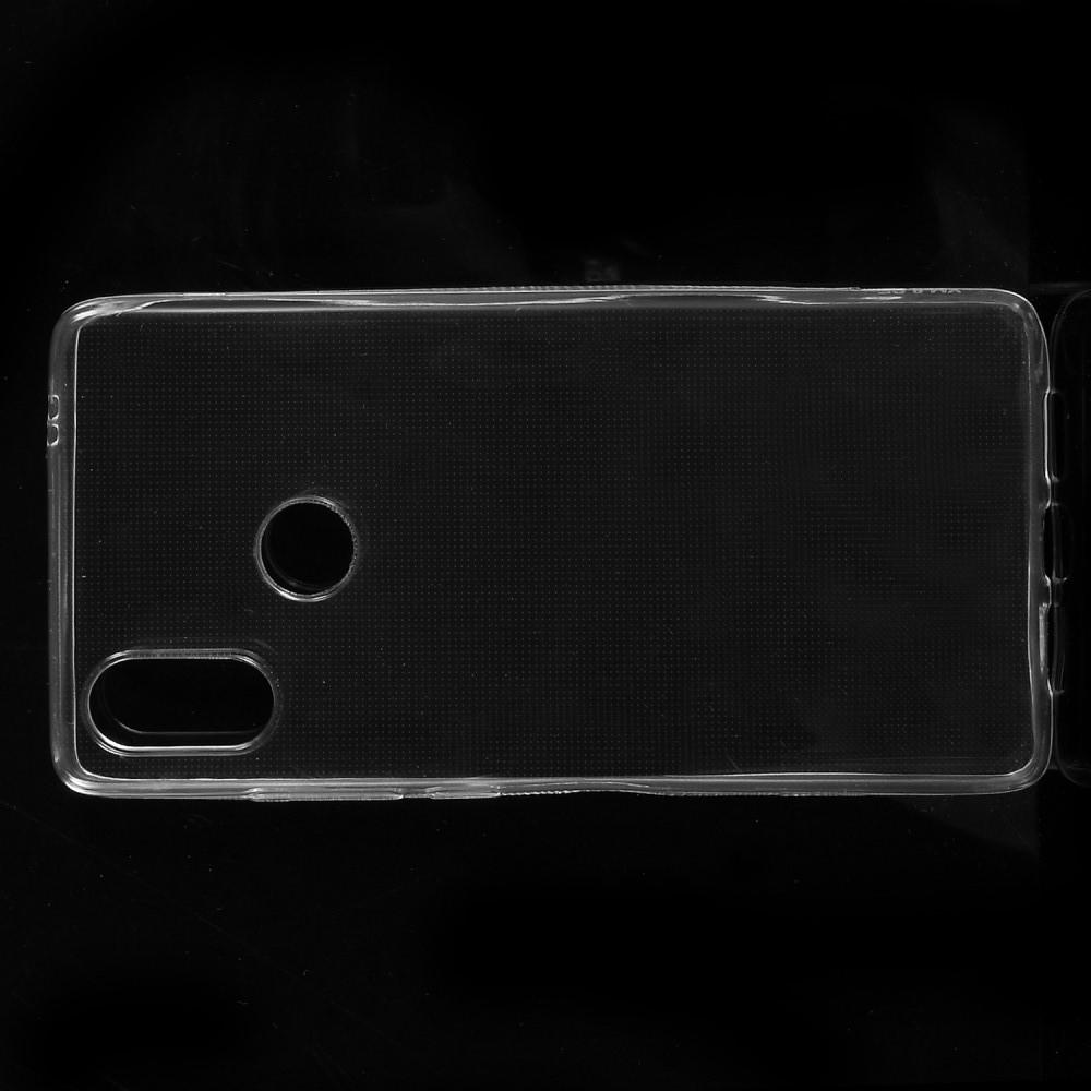 Тонкий TPU Бампер Силиконовый Чехол для Xiaomi Mi 8 SE Прозрачный