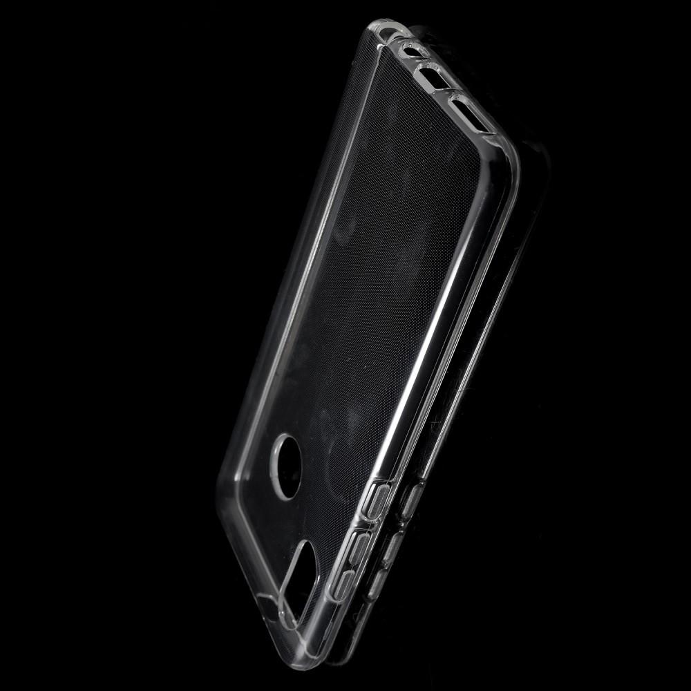 Тонкий TPU Бампер Силиконовый Чехол для Xiaomi Mi A2 / Mi 6X Прозрачный