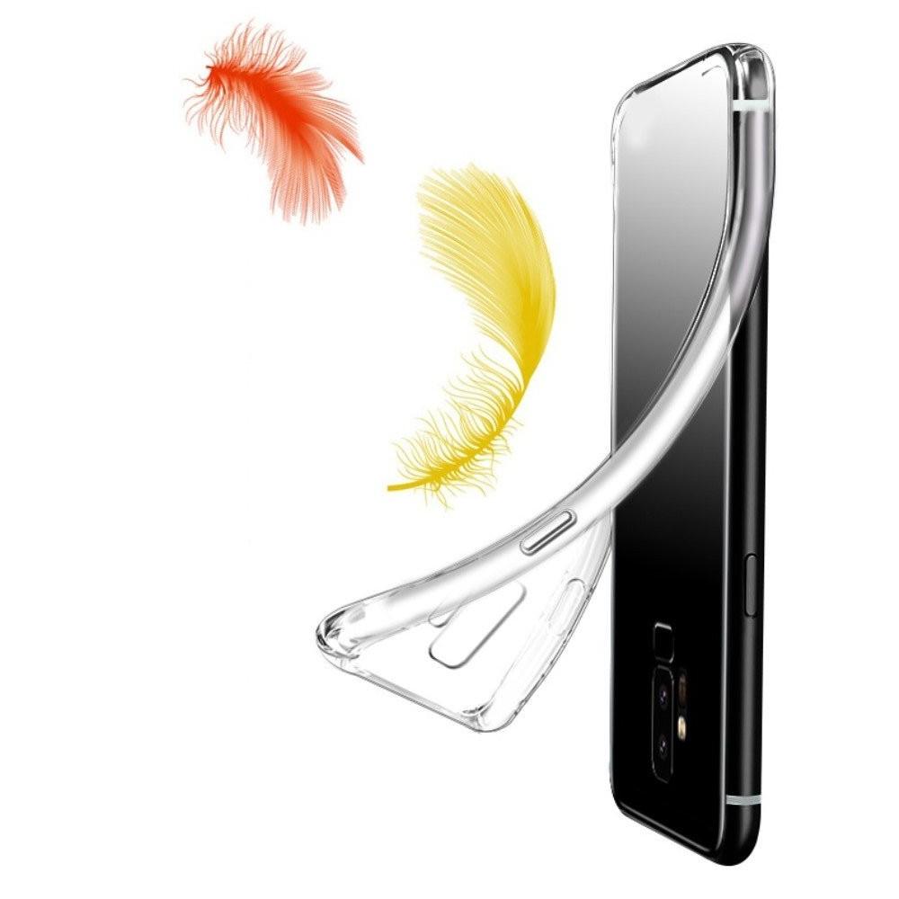Тонкий TPU Бампер Силиконовый Чехол для Xiaomi Mi A3 Прозрачный