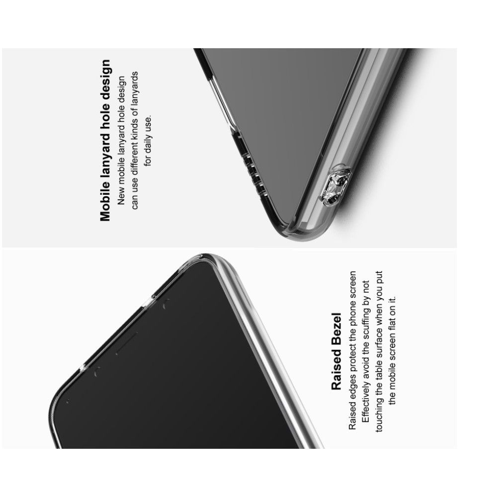 Тонкий TPU Бампер Силиконовый Чехол для Xiaomi Redmi 9 Прозрачный