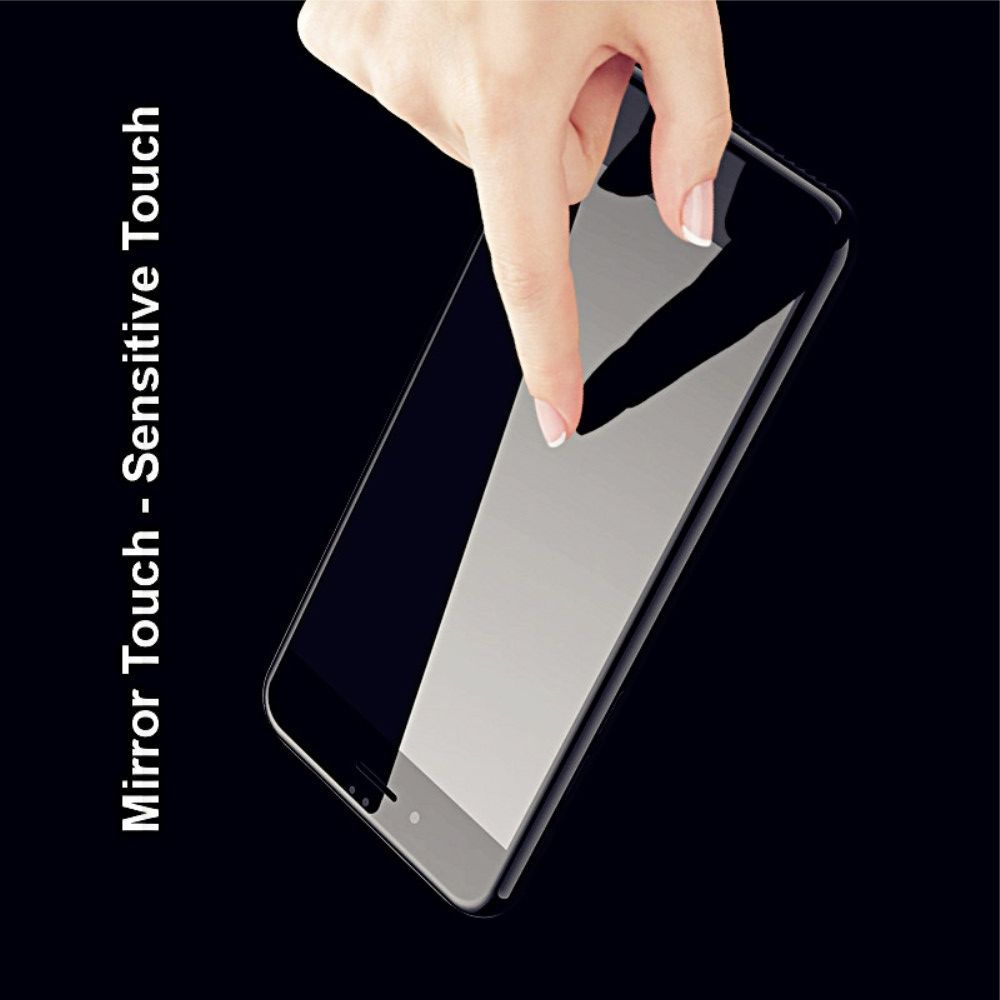 Ударопрочный бронированный IMAK чехол для OnePlus 7T с усиленными углами прозрачный + защитная пленка на экран