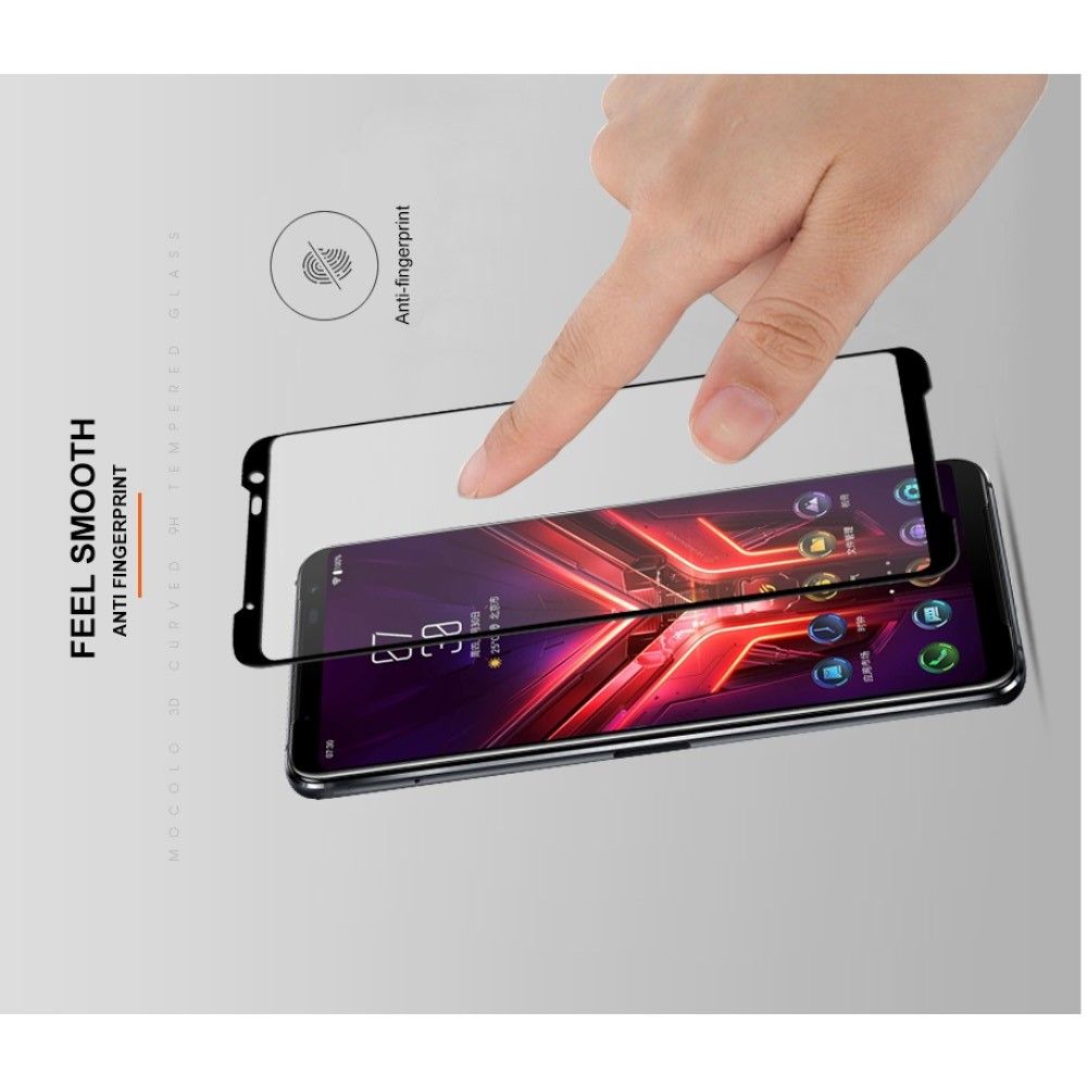 Ультра прозрачная глянцевая защитная пленка для экрана Asus ROG Phone 3 ZS661KS