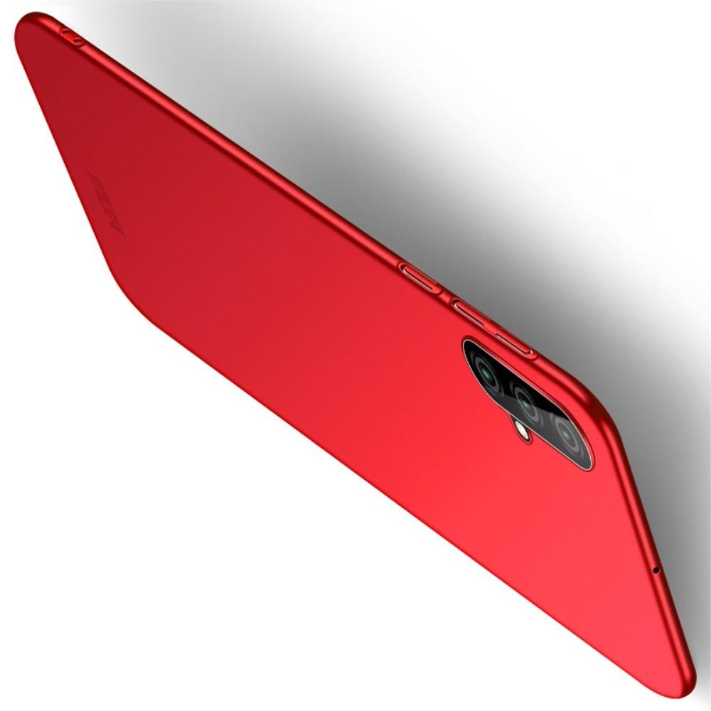 Ультратонкий Матовый Кейс Пластиковый Накладка Чехол для Huawei Nova 5 Красный