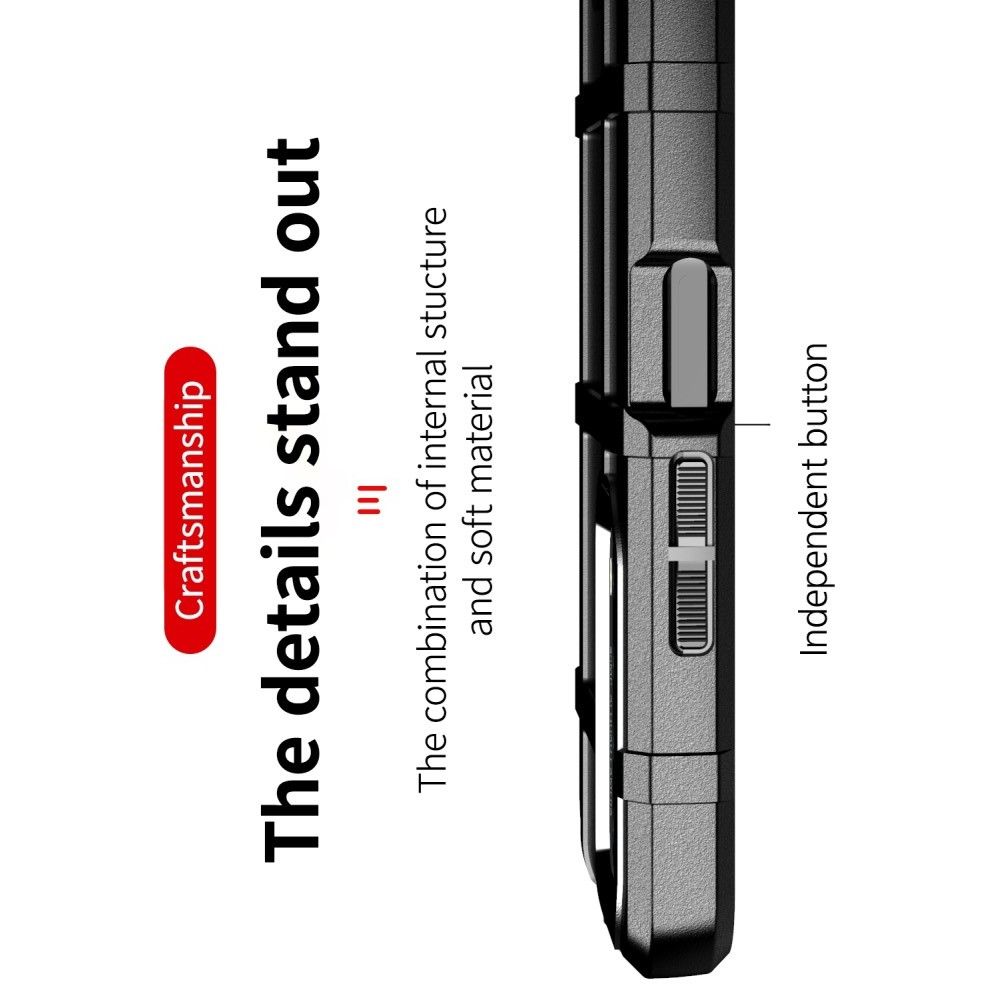 Матовый Кейс Накладка Чехол для Huawei P Smart 2021 Черный