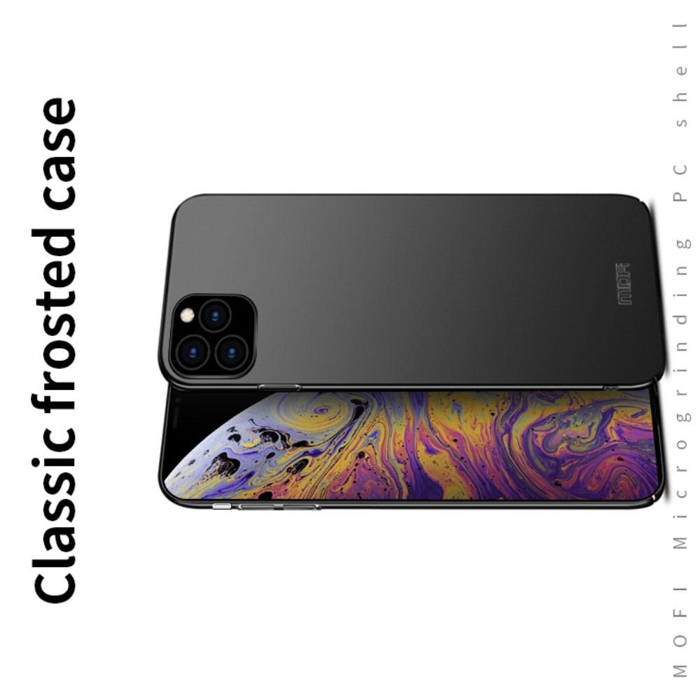 Ультратонкий Матовый Кейс Пластиковый Накладка Чехол для iPhone 11 Золотой