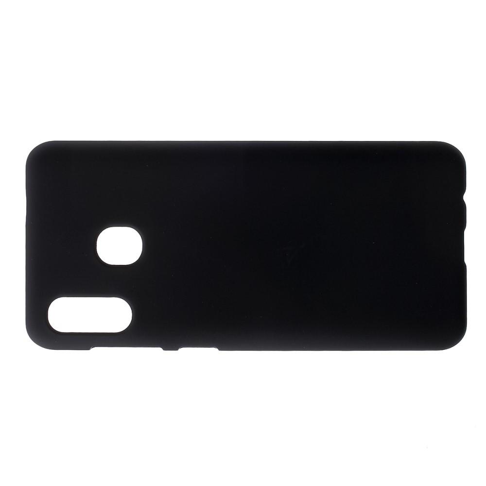 Ультратонкий Матовый Кейс Пластиковый Накладка Чехол для Samsung Galaxy A30 / A20 Черный
