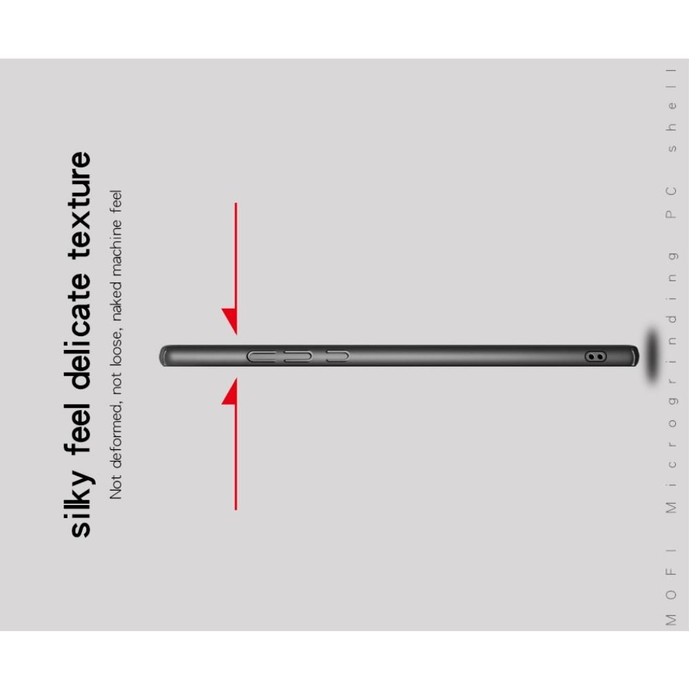 Ультратонкий Матовый Кейс Пластиковый Накладка Чехол для Xiaomi Pocophone F1 Синий