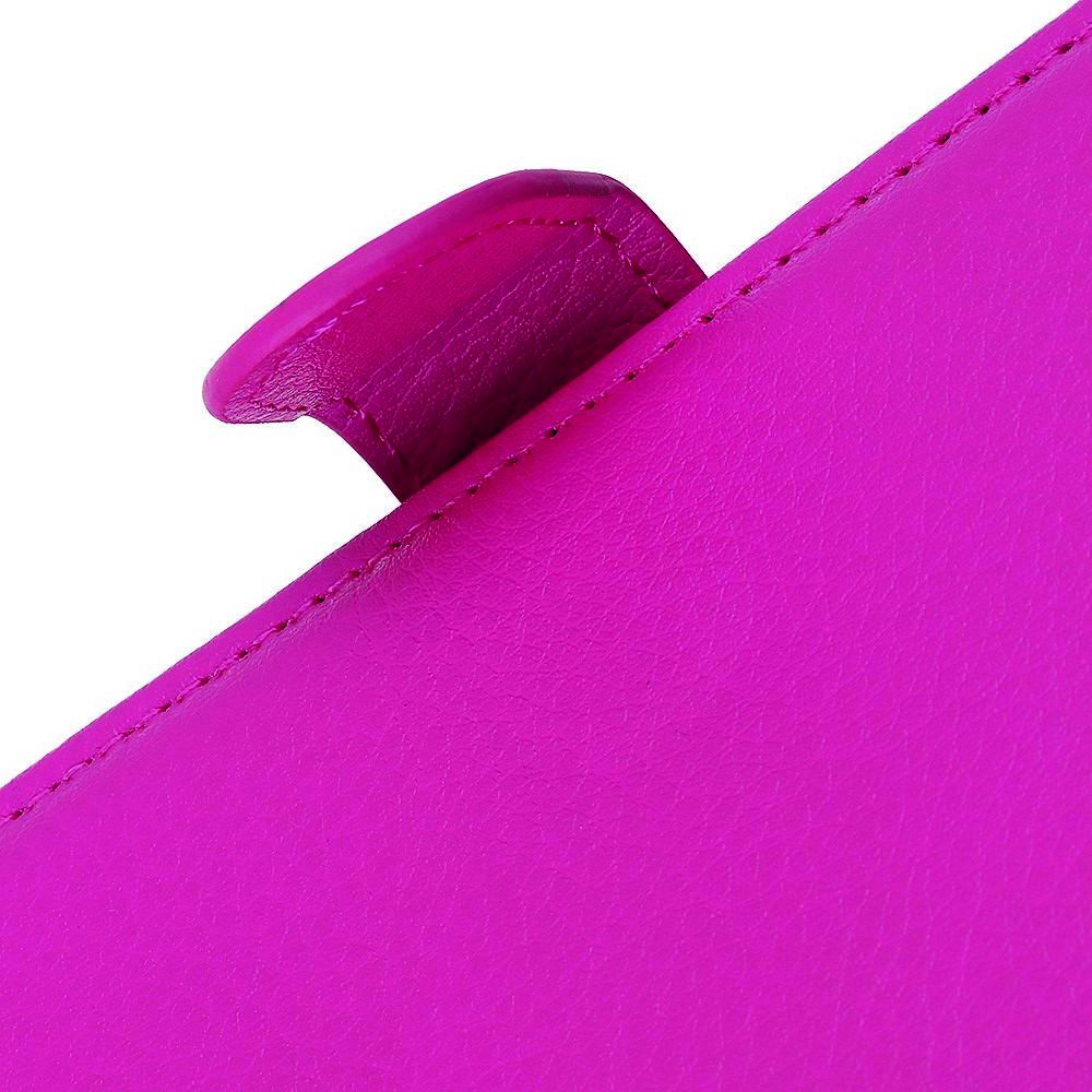 Вертикальный флип чехол книжка с откидыванием вниз для LG G8X ThinQ - Розовый