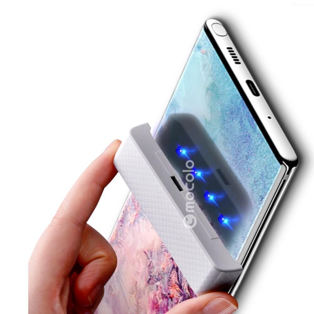 Закаленное Изогнутое Защитное MOCOLO Tempered 3D Стекло для Galaxy Note 10 Plus Прозрачное