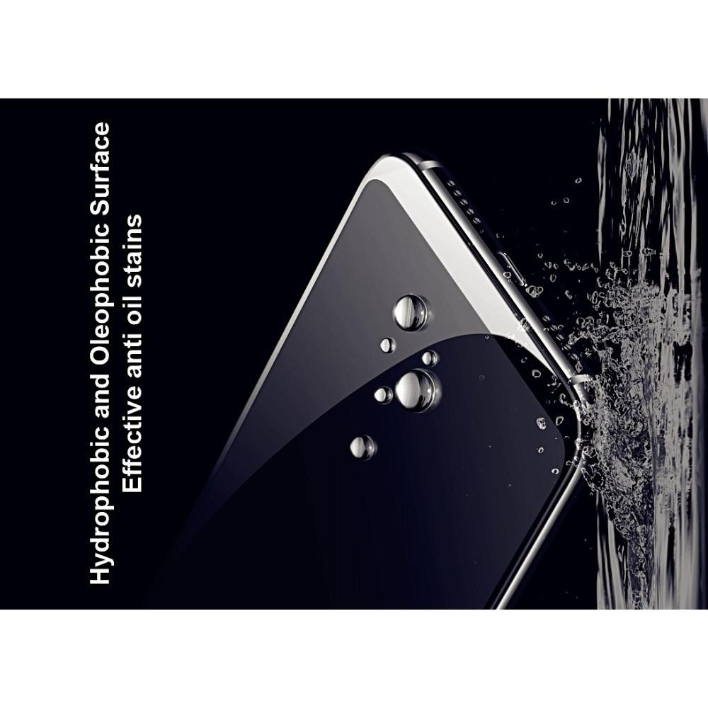 Закаленное Полноклеевое Full Glue Screen Cover IMAK Pro+ Стекло для Huawei Honor 9X Pro / Honor 9X Черное