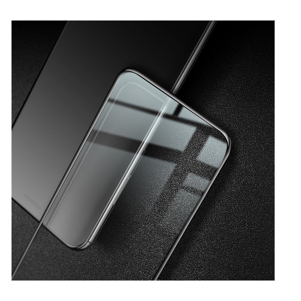 Закаленное Полноклеевое Full Glue Screen Cover IMAK Pro+ Стекло для Samsung Galaxy Note 20 Ultra Черное