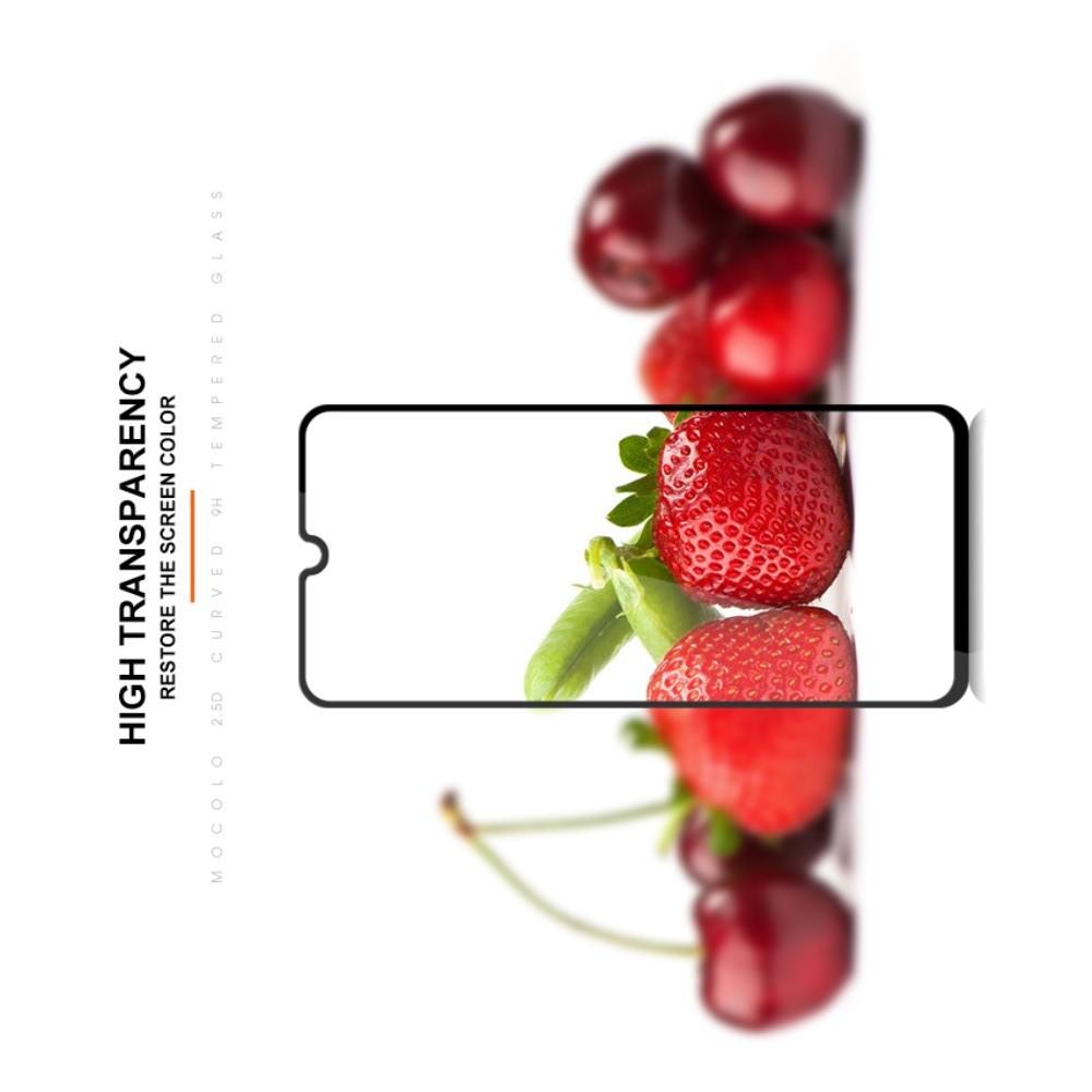 Закаленное Полный Охват Экрана Tempered Стекло для Samsung Galaxy A70 Черное