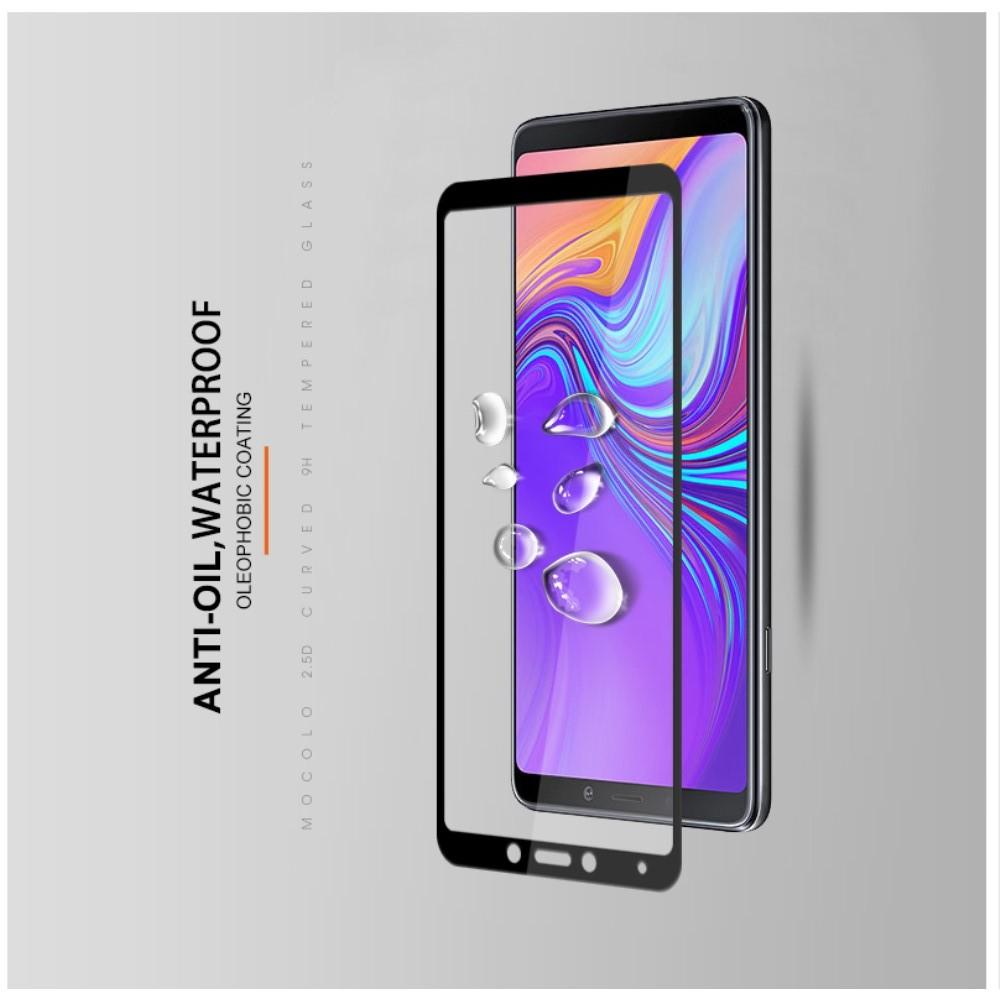 Закаленное Полный Охват Экрана MOCOLO Tempered Стекло для Samsung Galaxy A9 2018 SM-A920F Черное