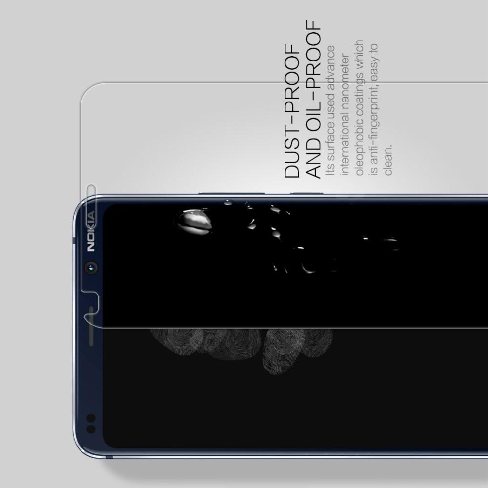 Закаленное Защитное Олеофобное NILLKIN H+PRO Прозрачное стекло на экран Nokia 9 PureView