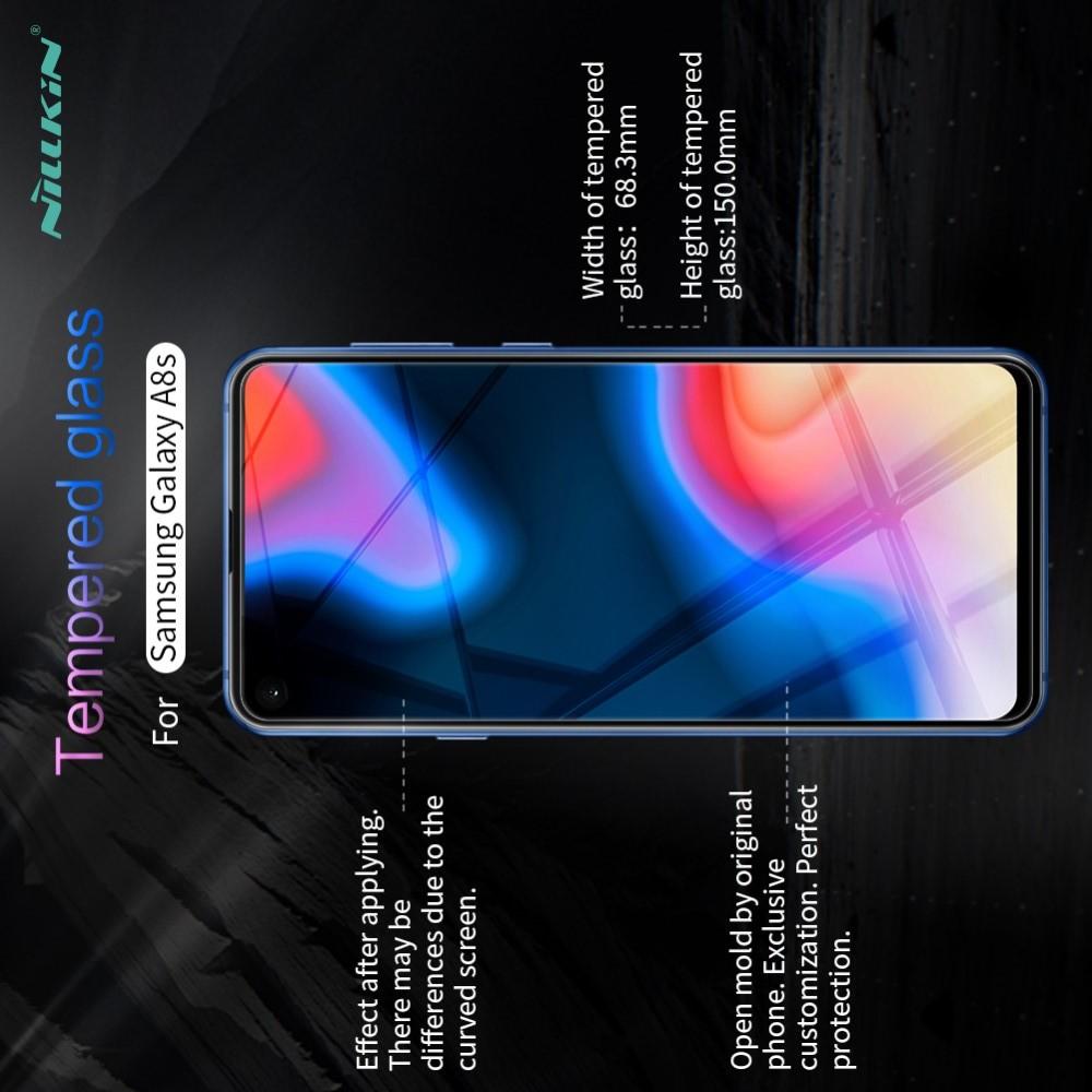 Закаленное Защитное Олеофобное NILLKIN H+PRO Прозрачное стекло на экран Samsung Galaxy A8s