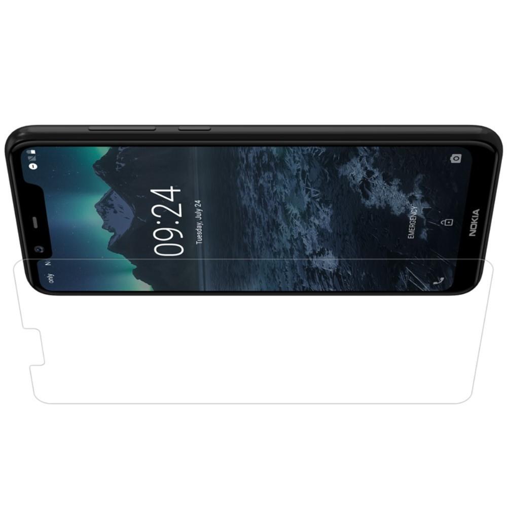Закаленное Защитное Олеофобное NILLKIN H Прозрачное стекло на экран Nokia 5.1 Plus